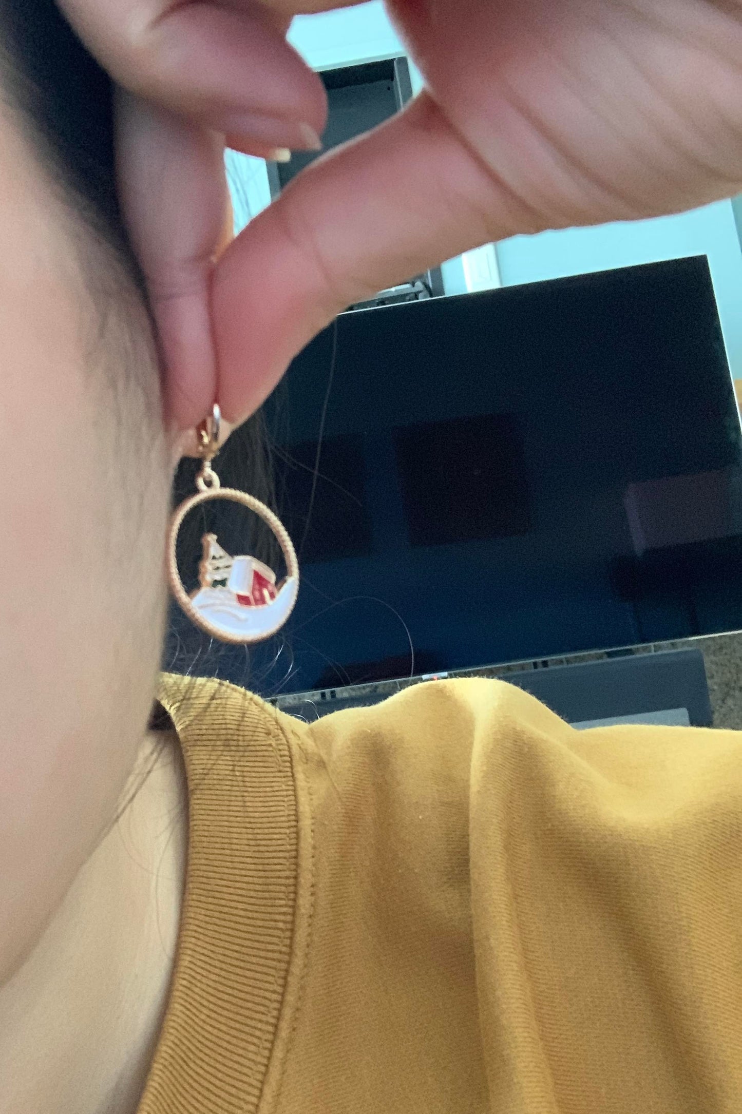 The Christmas House Earrings