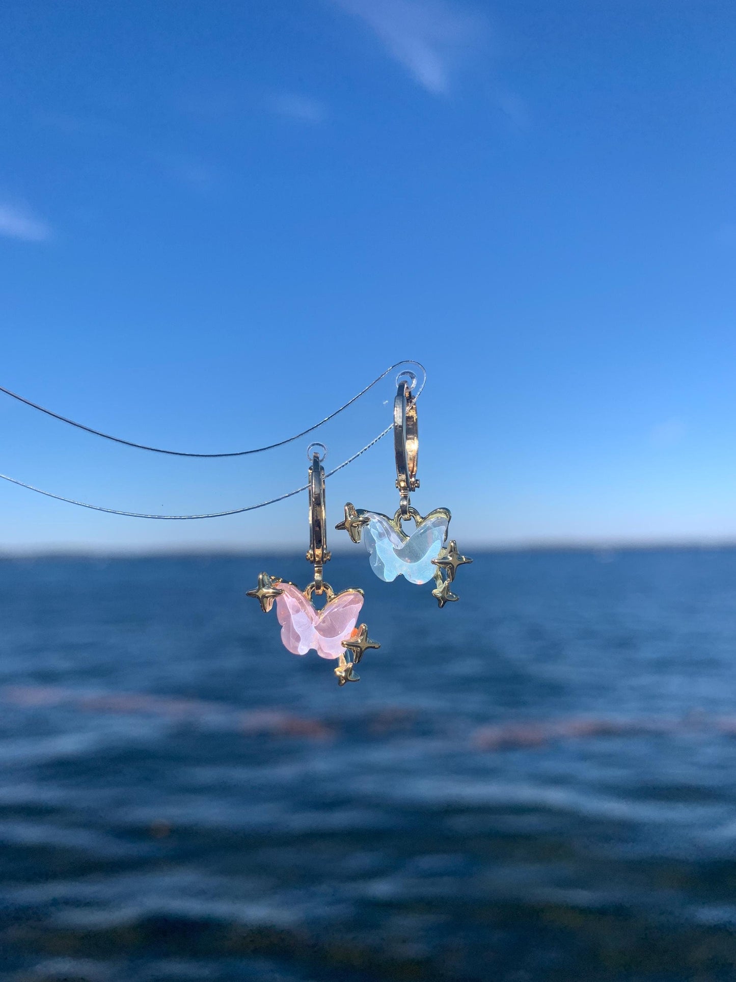 Dreamy Mismatch Butterfly Earrings