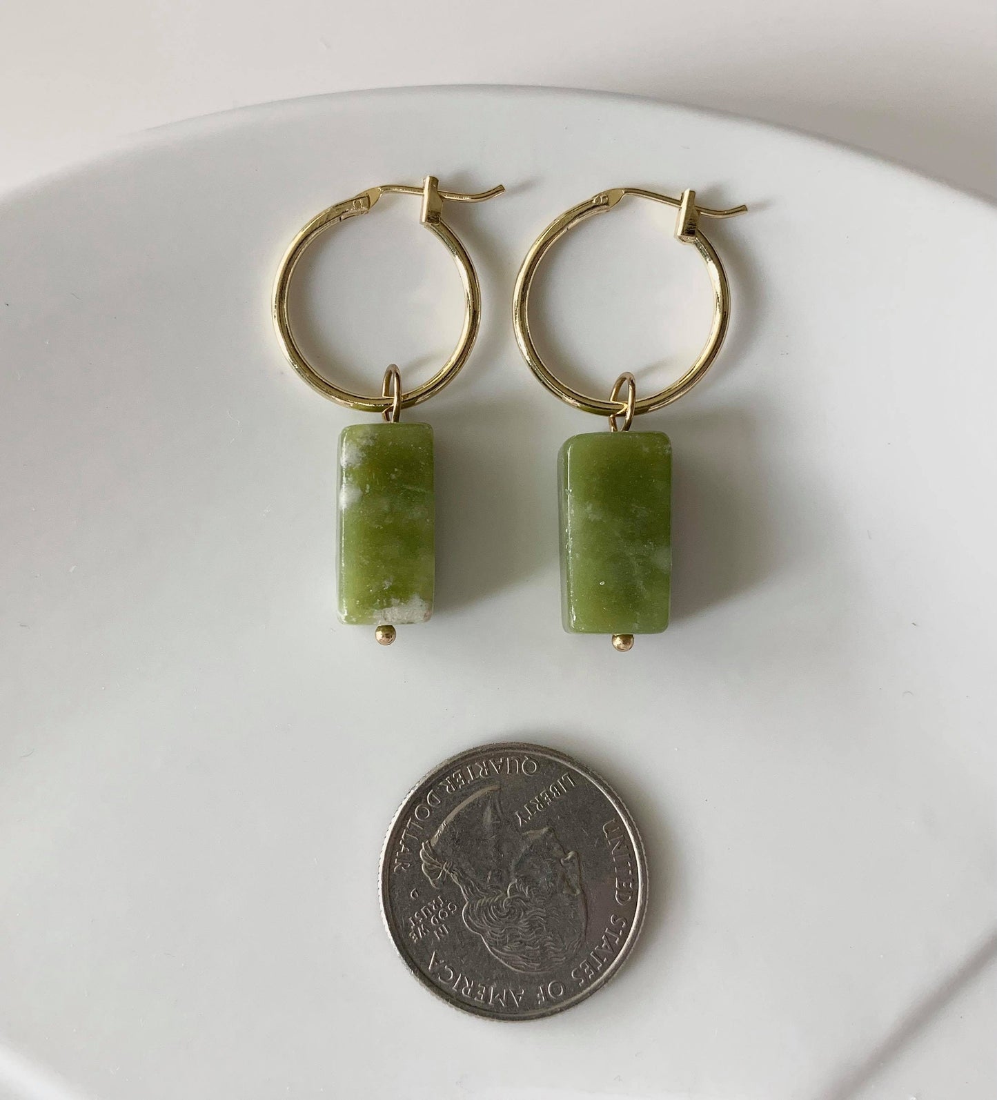 Unique Turquoise Stone Earrings