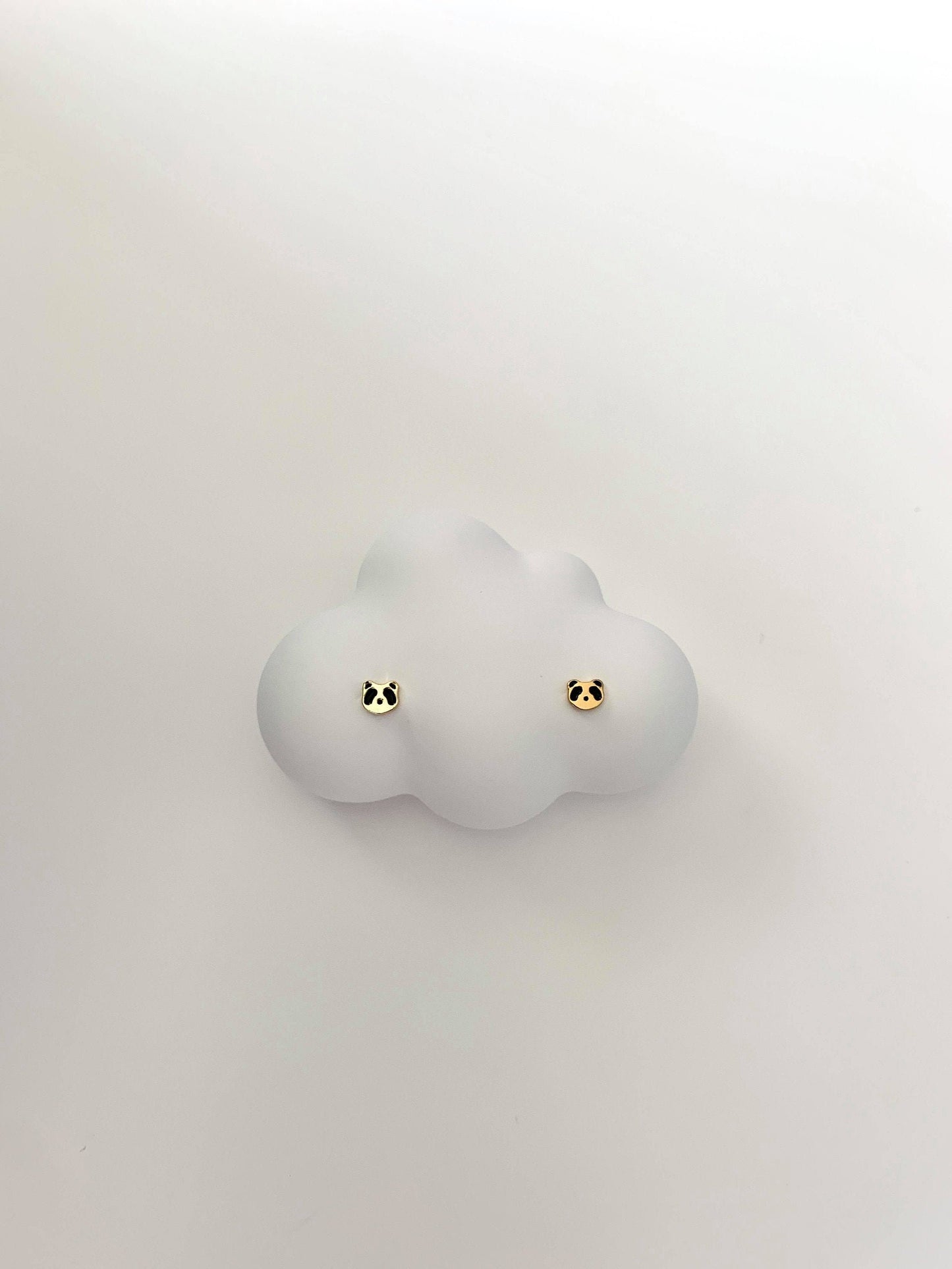 Mini Panda Stud Earrings