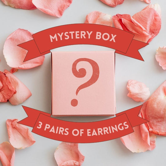 Mystery Box - 3 Pairs of Earrings/Keychains