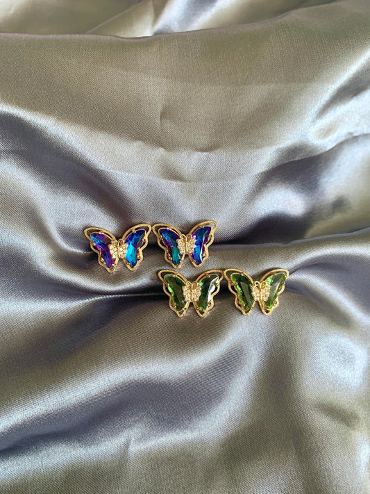 The Fairy Butterfly Stud Earrings