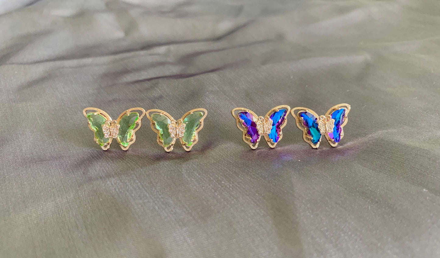 The Fairy Butterfly Stud Earrings