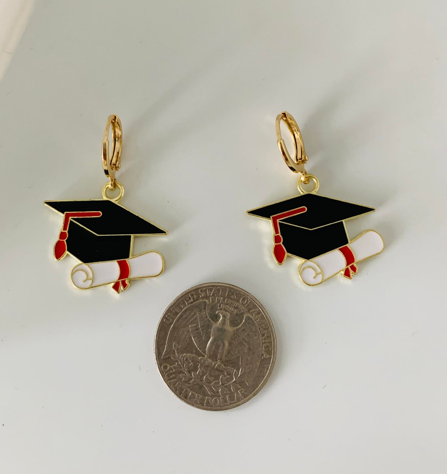 Unique Graduation Cap Earrings