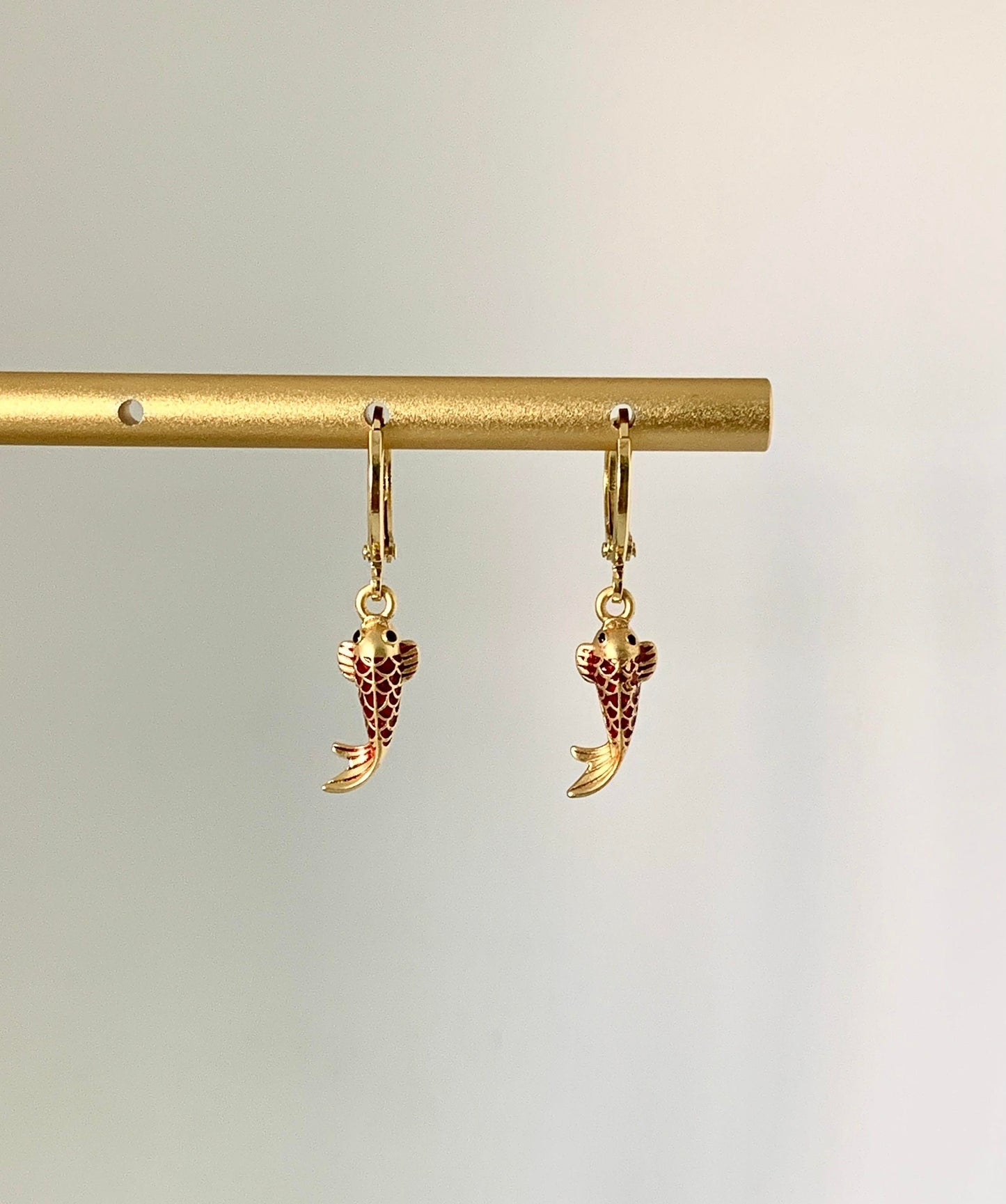 Unique Koi Fish Earrings