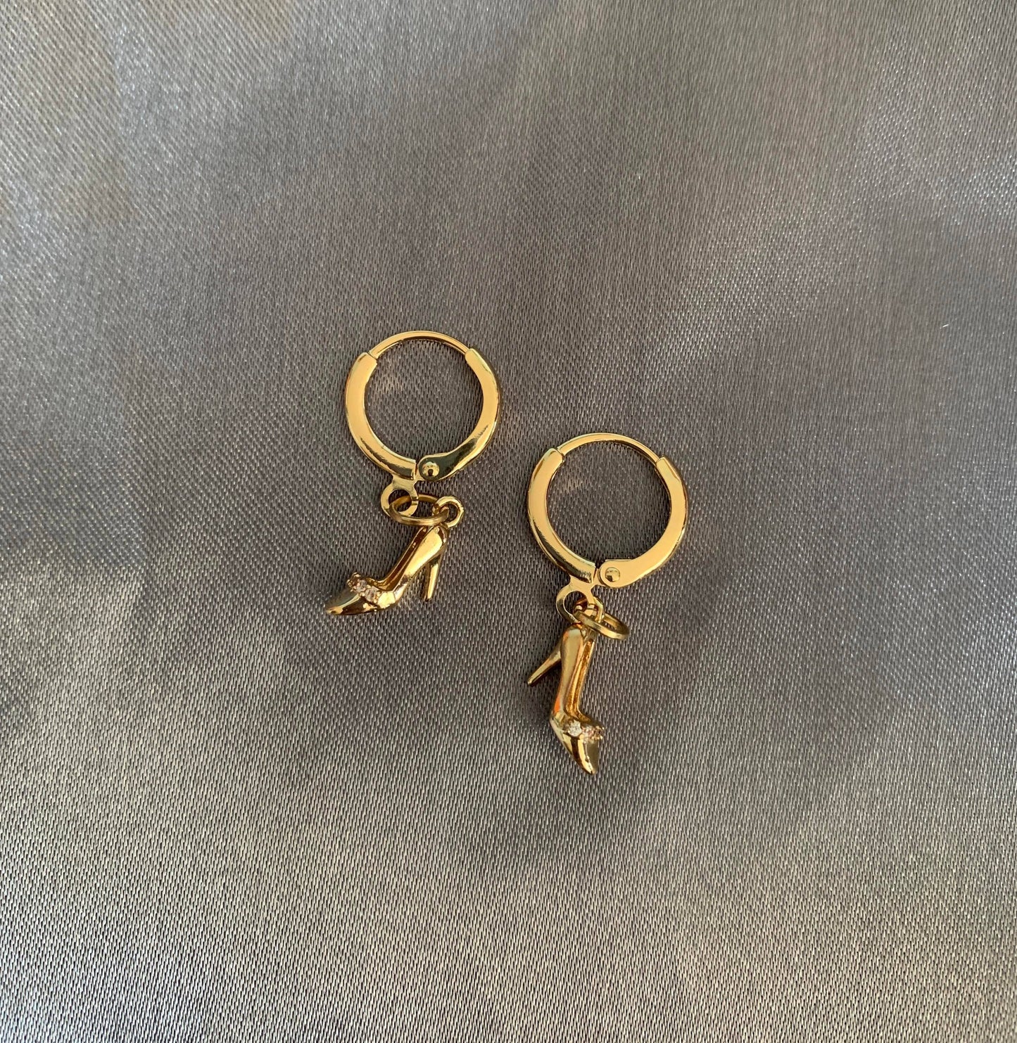 Unique Heels Shoes Dangle Earrings