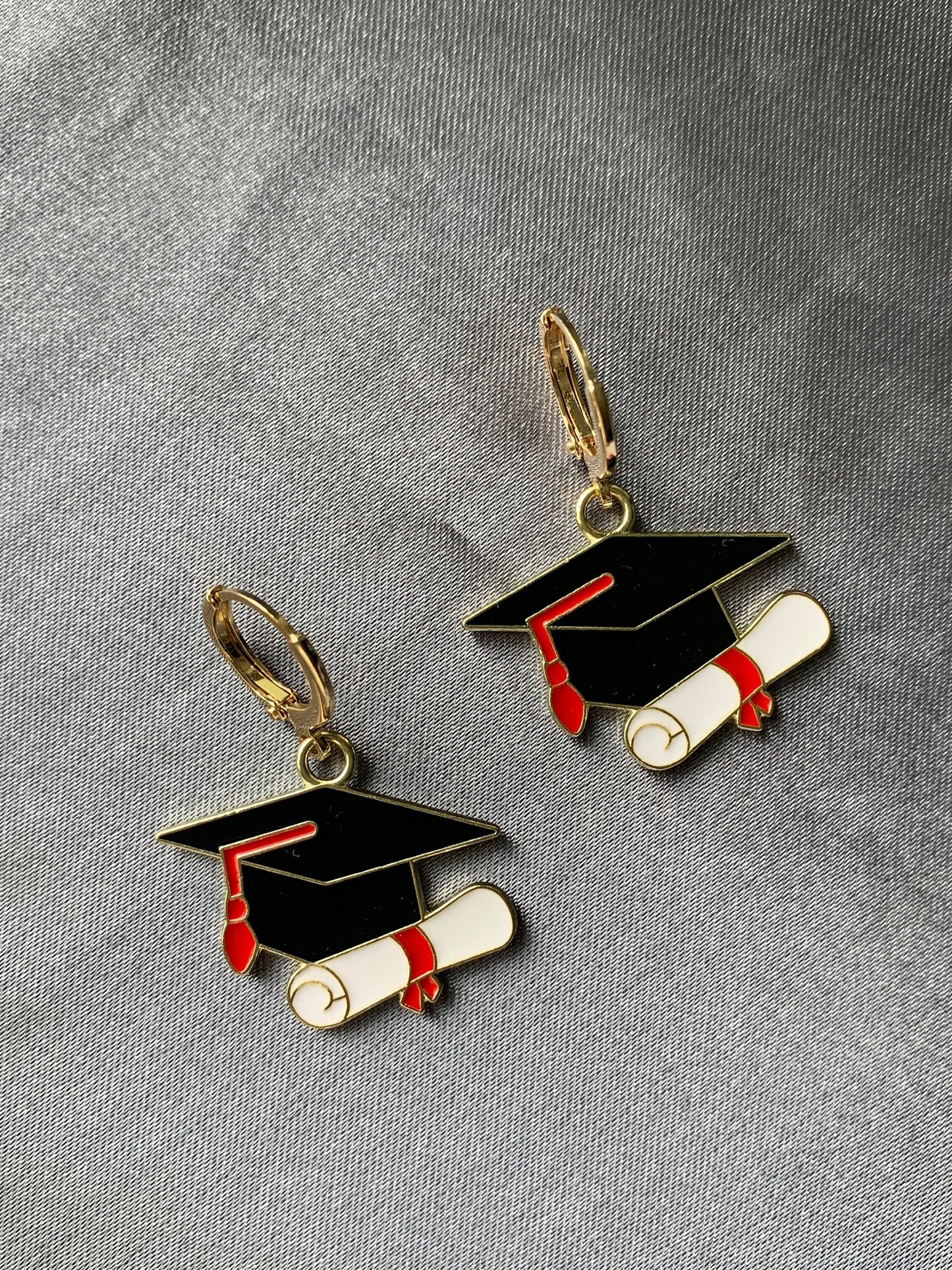 Unique Graduation Cap Earrings