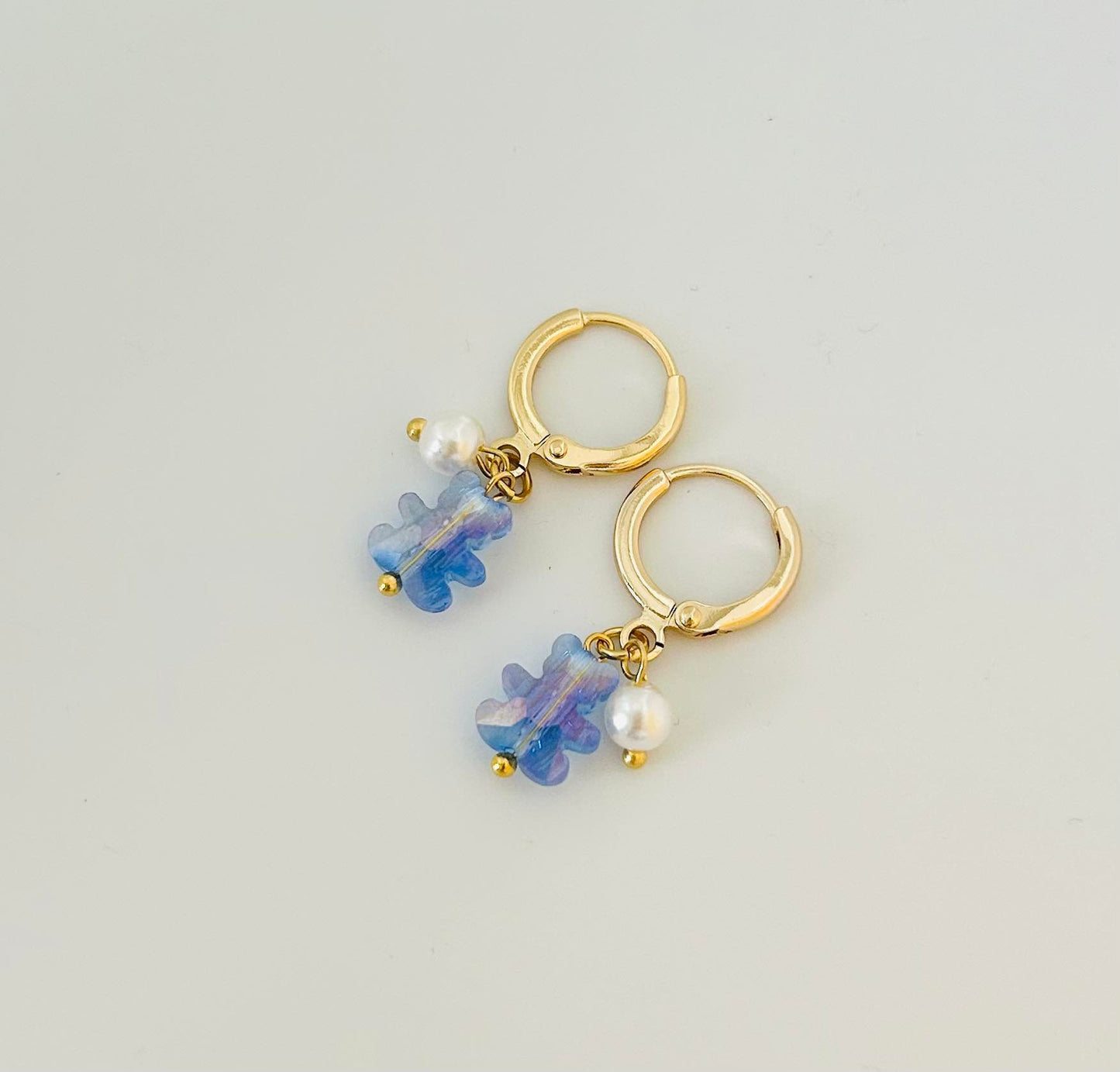 Cute Little Bear Dangle Earrings