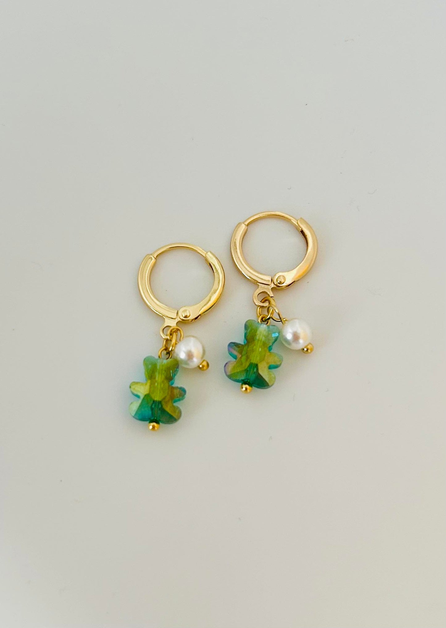 Cute Little Bear Dangle Earrings