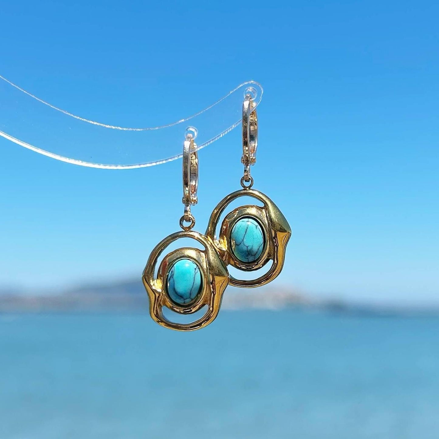 Dainty Turquoise Earrings