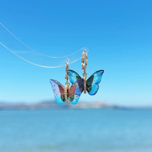 Dainty Fairy Butterfly Earrings