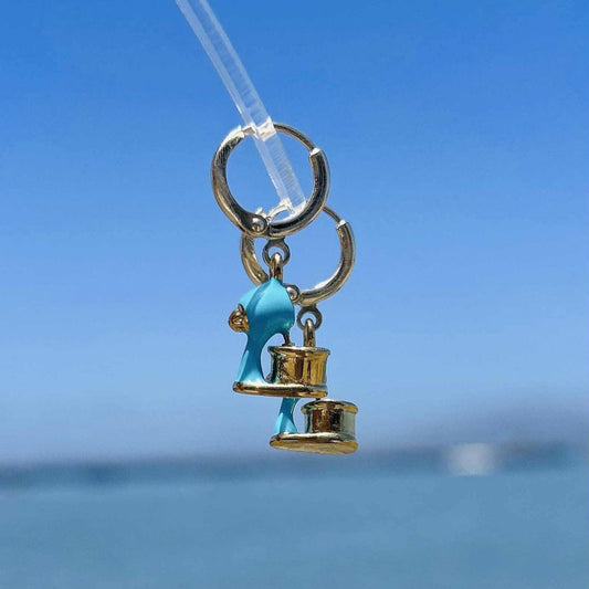 Unique 14K Gold Plated Kitchen Mixer Earrings