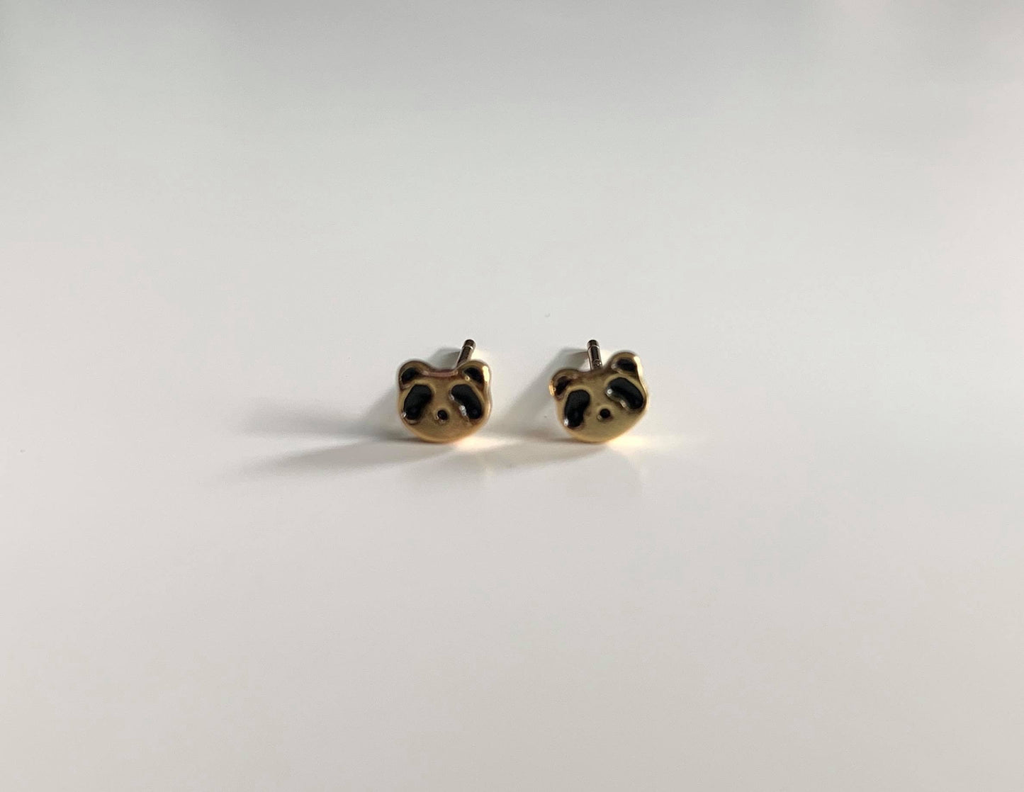 Mini Panda Stud Earrings