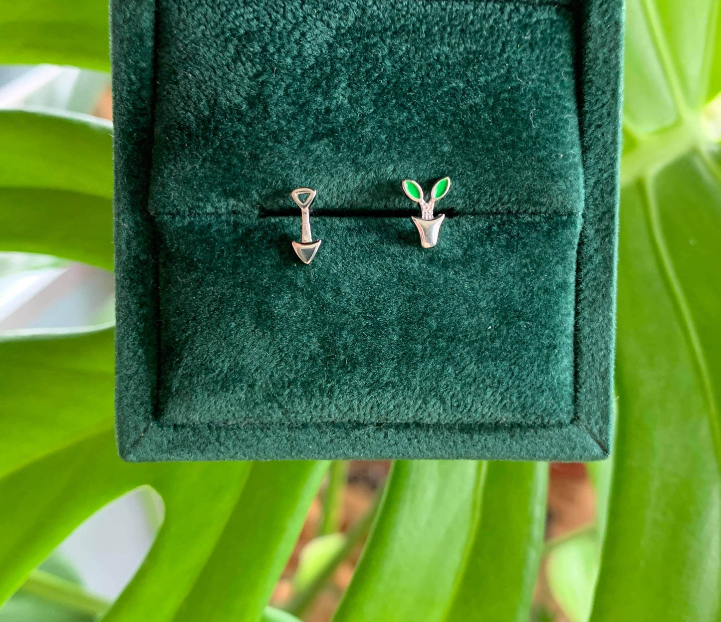 The Gardener Earrings Mini Plant Earrings