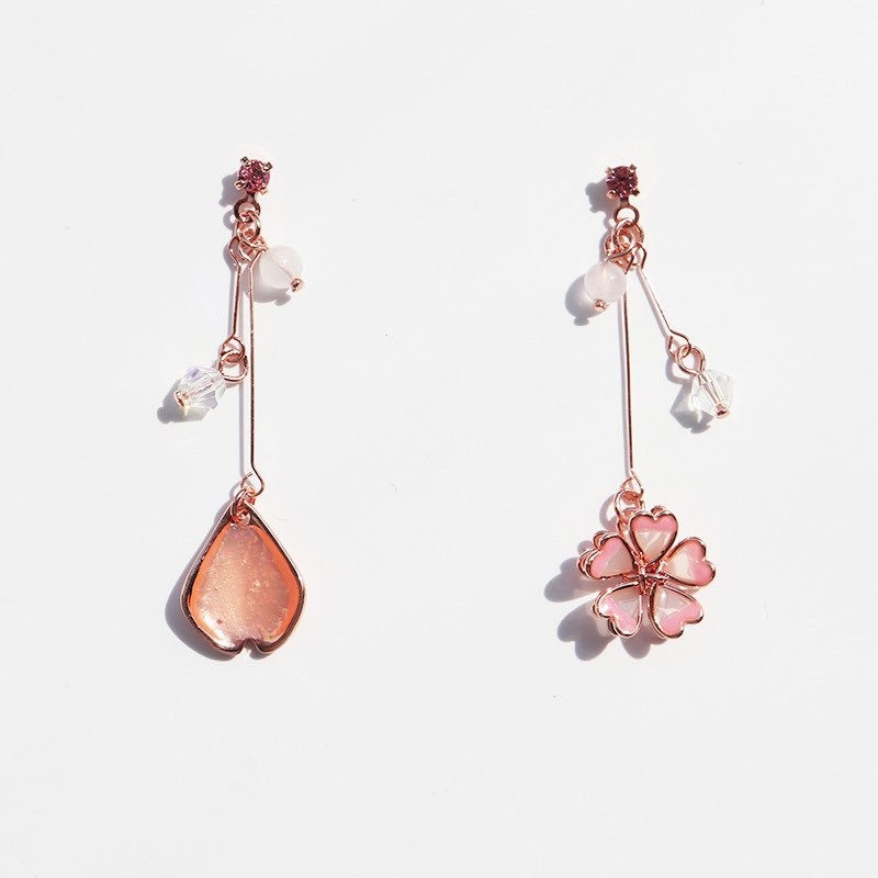 Dainty Sakura Earrings