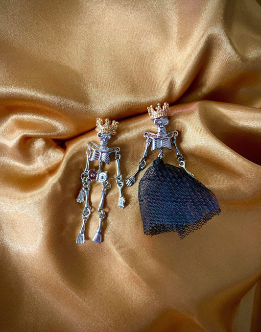 Unique A Gothic Wedding Earrings