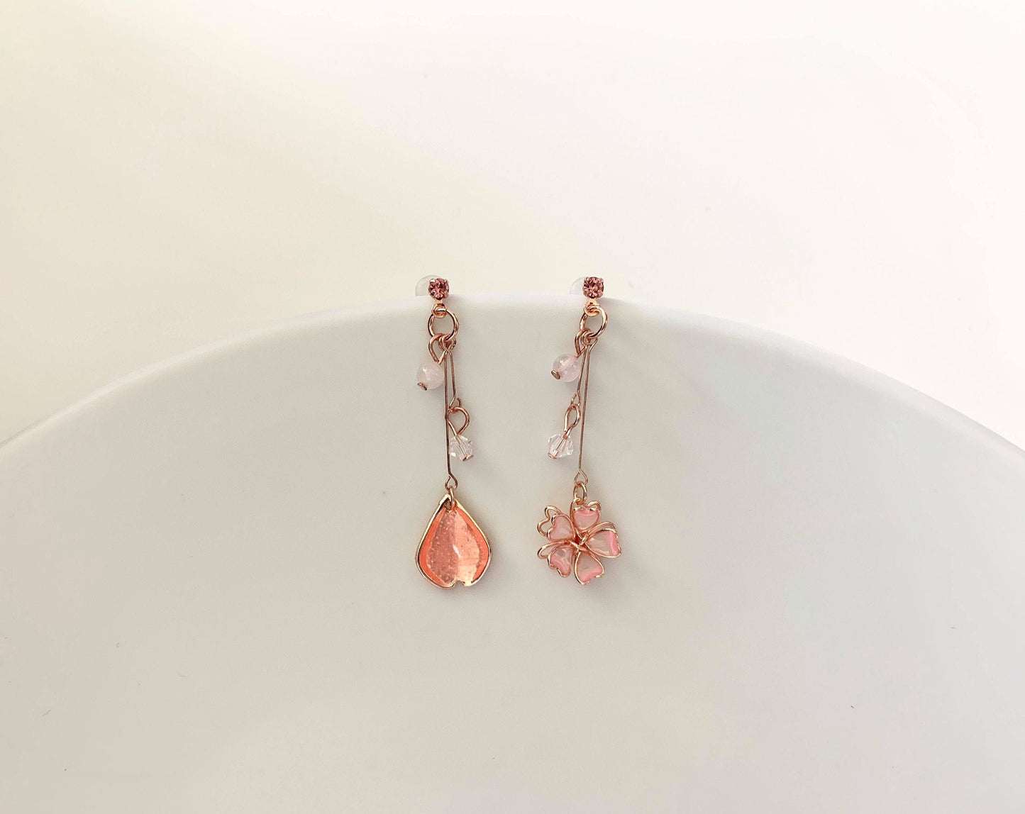 Dainty Sakura Earrings