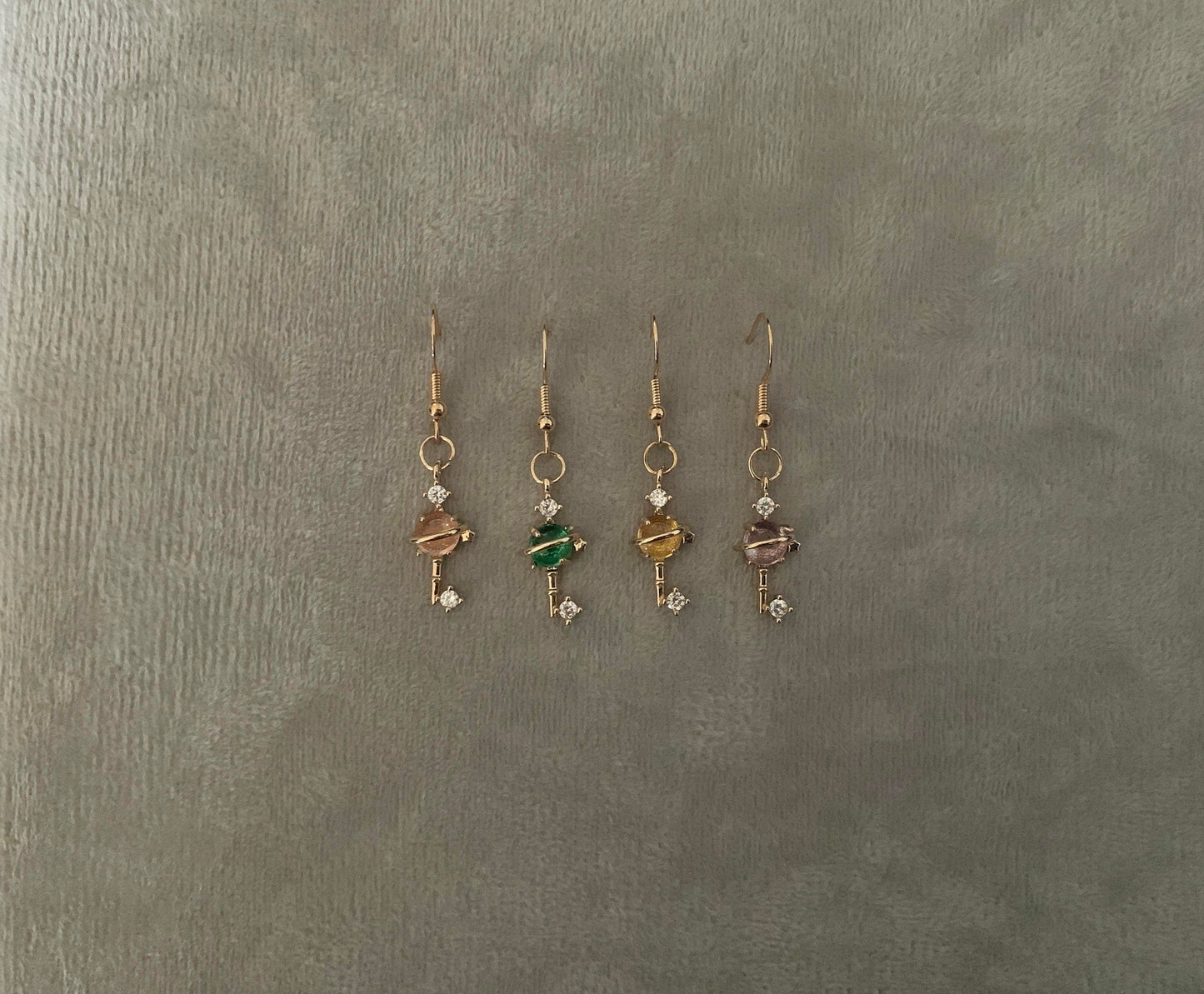 Unique Magic Key Earrings