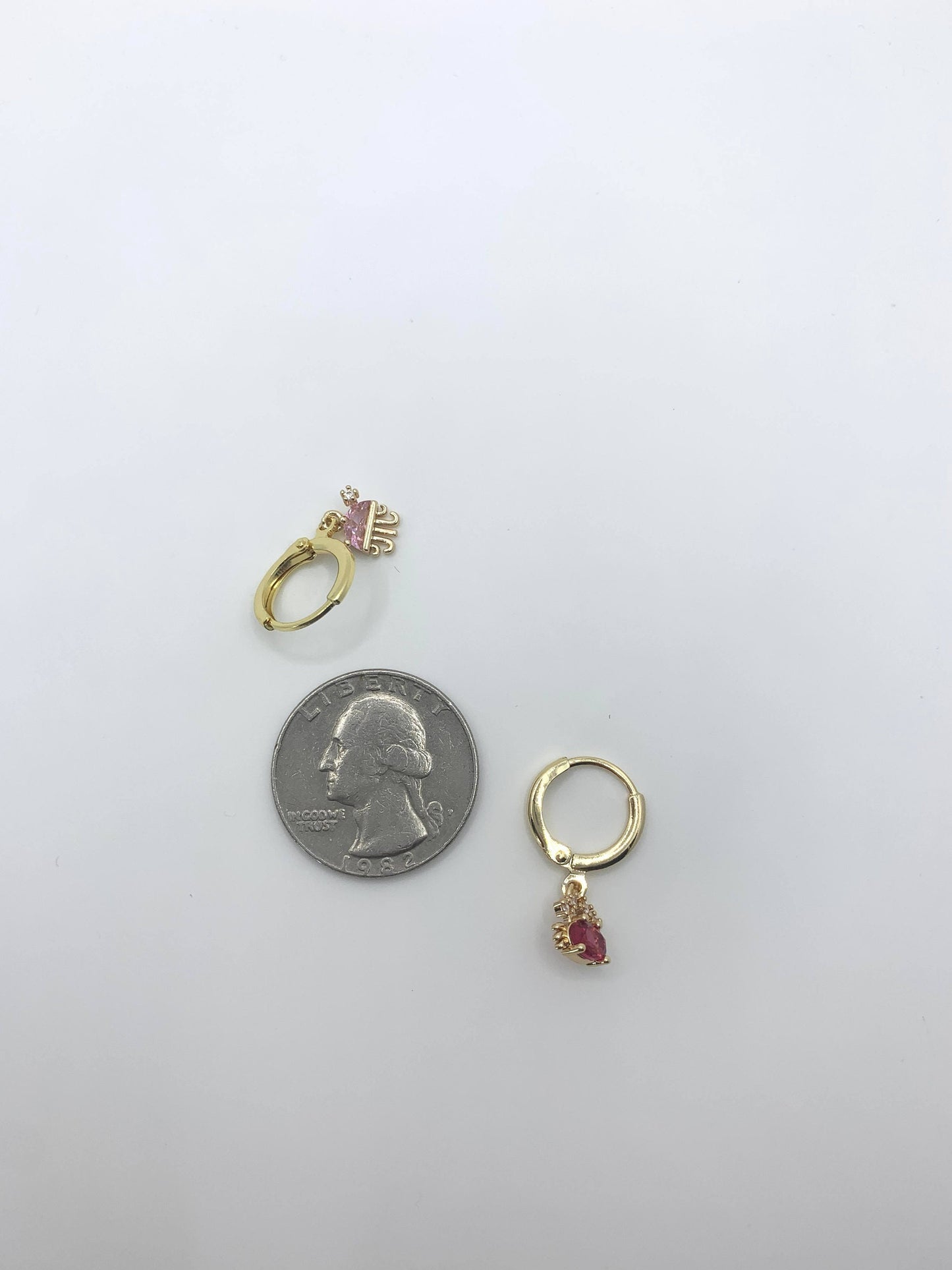 Dainty Mini Jellyfish & Crab Huggie Hoop Earrings