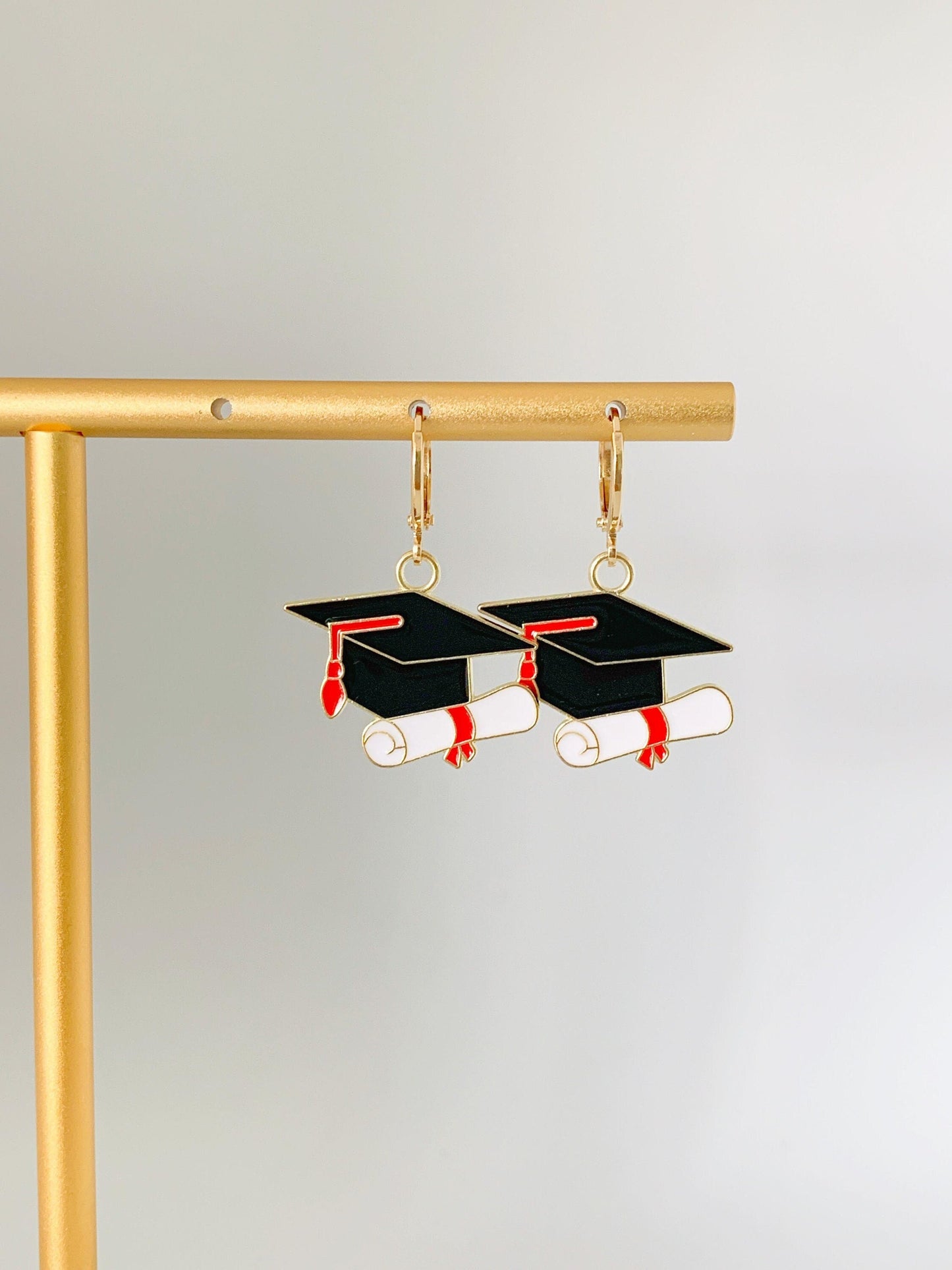 Unique Graduation Cap Earrings