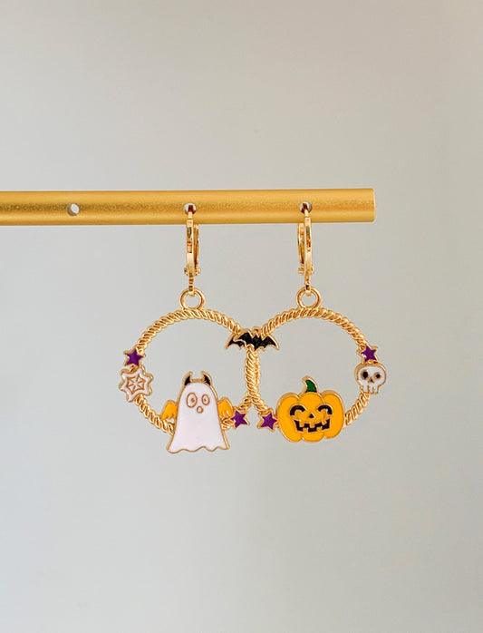 The Halloween Hoop Earrings